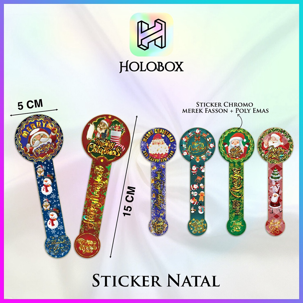 

sticker natal/label natal/sticker merry christmas/Uk.5x15 cm/S46