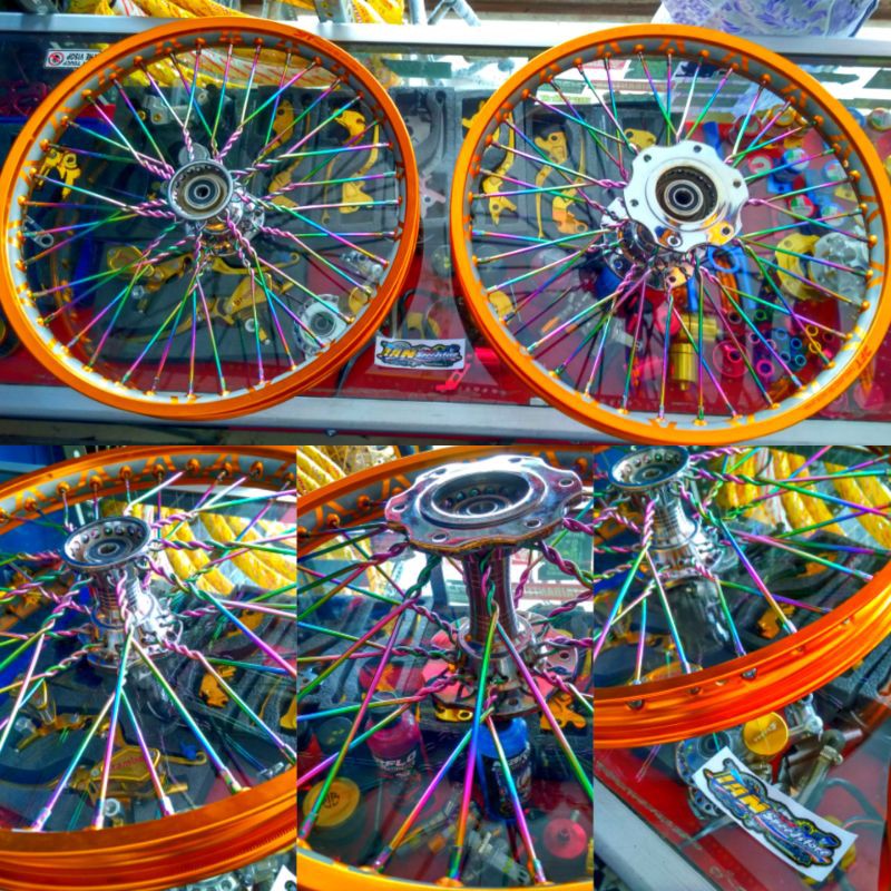 tromol becak+ruji plintir +velg dft vline for vixion, cbr,fu,jupiter, mx new