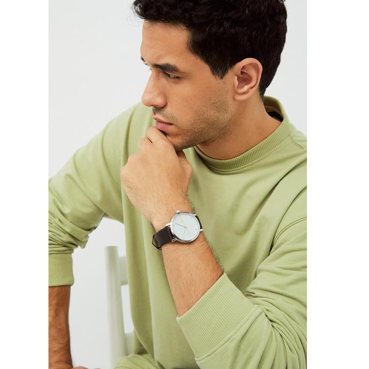 ➻ Berrybenka Street - Jam Tangan Pria Kulit Jaeden Watch ✮