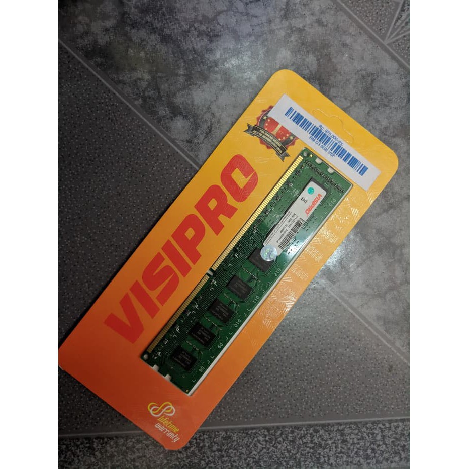 Memory RAM VISIPRO Dimm DDR3 8GB 12800Mhz