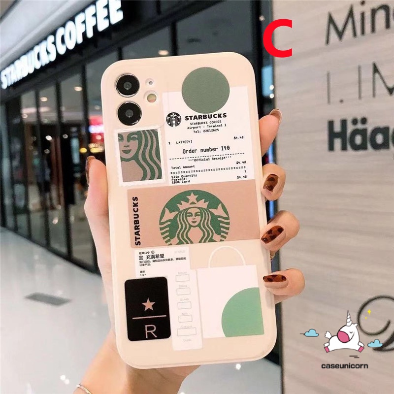 Casing Softcase Infinix Hot 10 9 11 11S Play 10s S4 10T Note 8 10 Smart 6 4 3 Plus Smart 5 2021 Motif Starbucks