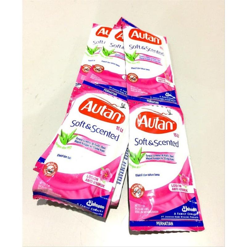 AUTAN LOTION ANTI NYAMUK RENCENG isi 12 sachet