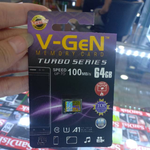 V-Gen Turbo Series Micro 64GB