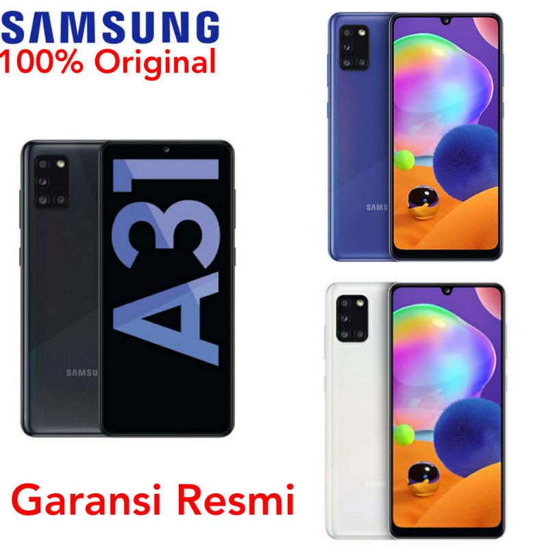 Samsung Galaxy A31 8/128 Garansi Resmi Indonesia SEIN RAM 8GB 128GB 6/128