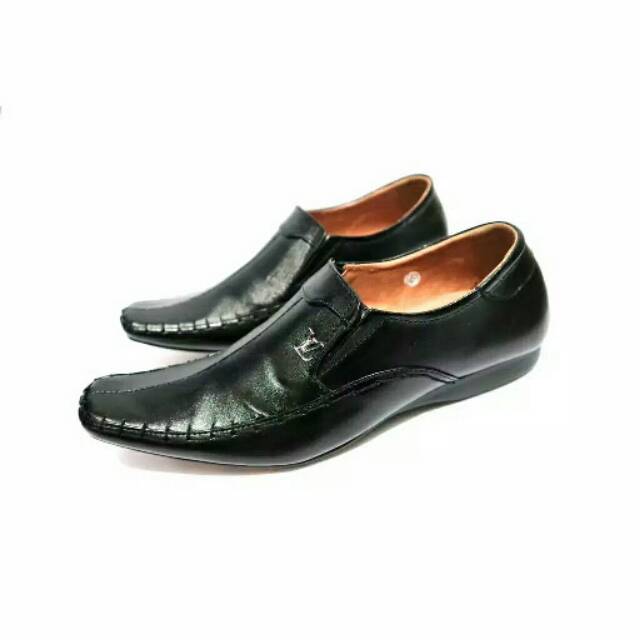 Sepatu Pantofel Pria LV4002 Sepatu Termurah Kulit Asli