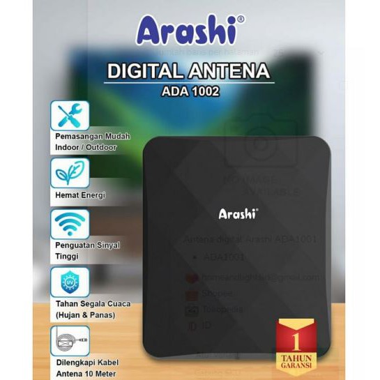 Antena digital Arashi ADA1002