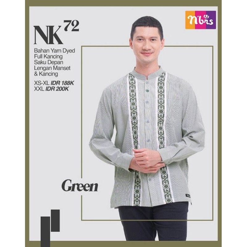 BAJU KOKO BRANDED / BAJU KOKO PALING LARIS / BAJU KOKO NIBRAS NK 72