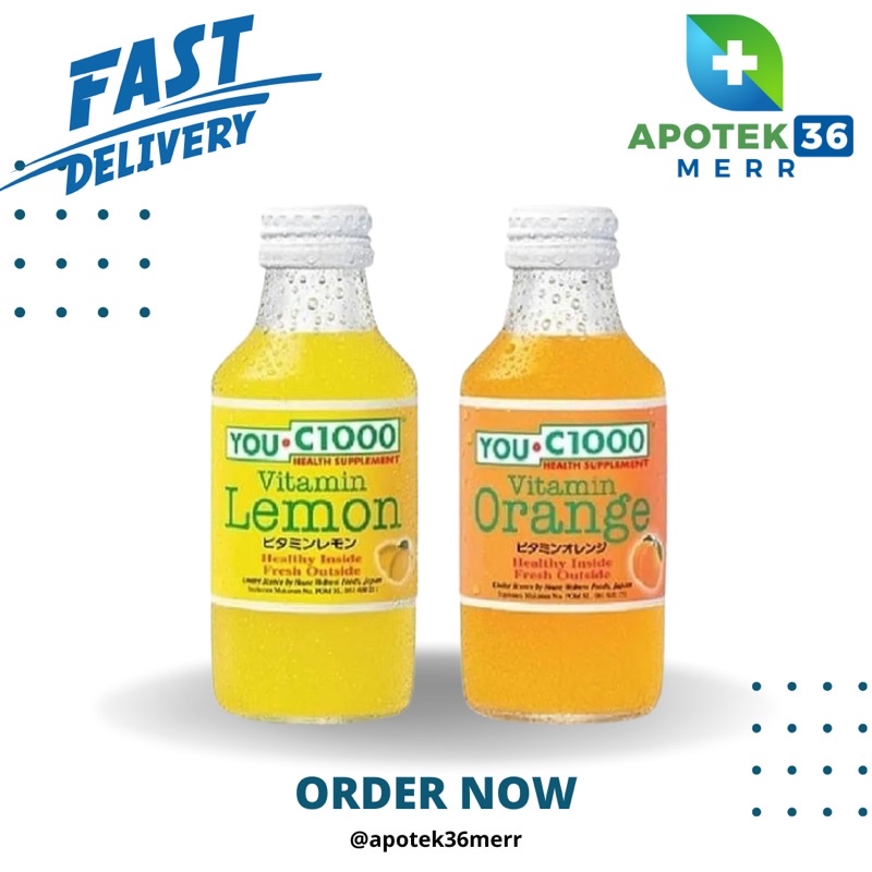 YOU C1000 C 1000 Orange / Lemon Minuman Vitamin C