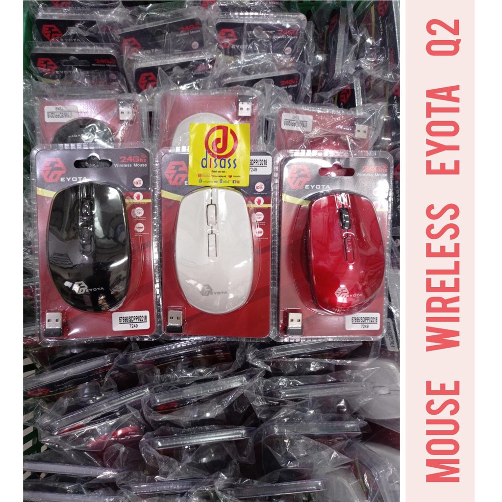 MOUSE WIRELESS EYOTA Q20 - DISASS JOGJA
