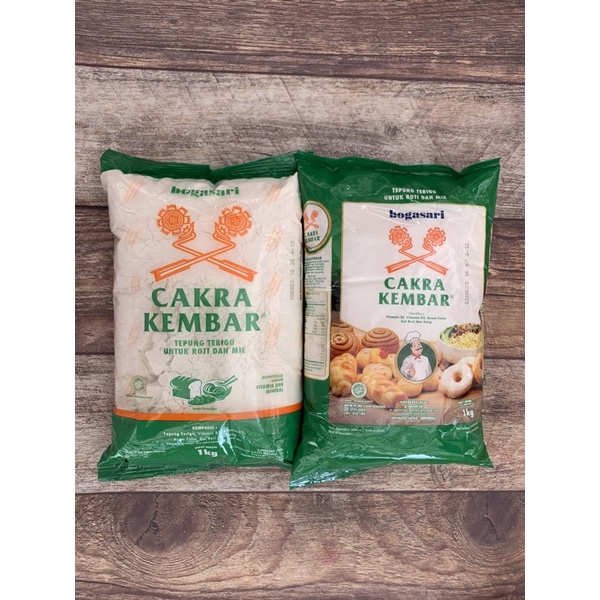 

Tepung Terigu Cakra Kembar Bogasari 1kg Protein Tinggi