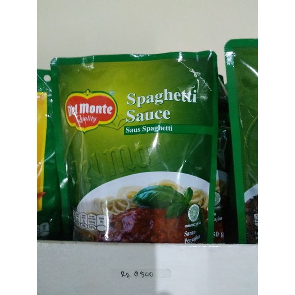 

Delmonte spaghetti sauce