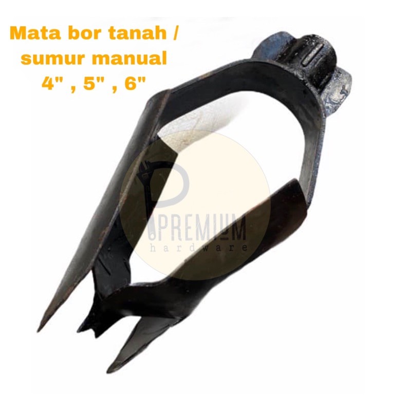 TERMURAH MATA BOR TANAH / SUMUR MANUAL PEMBUAT LUBANG PASIR LOBANG SUMUR AIR 4” , 5” , 6”