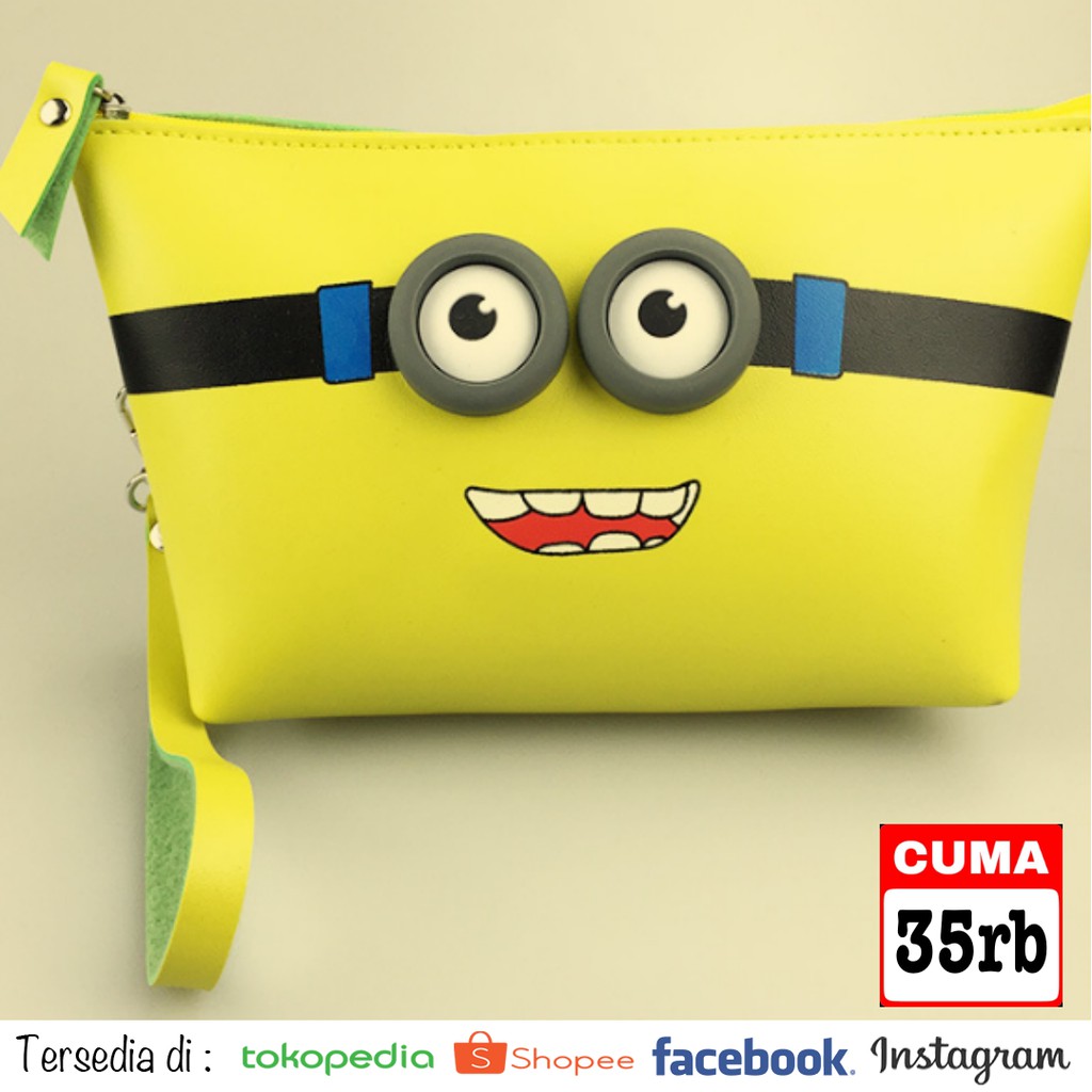 Dompet / Pouch Kosmetik Minion