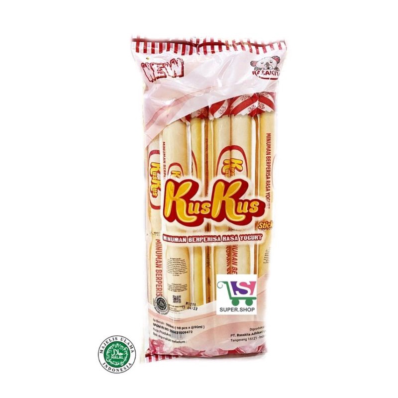 Kuskus Stick Es Stik Rasa Yoghurt isi 10 Pcs | Minuman Yogurt