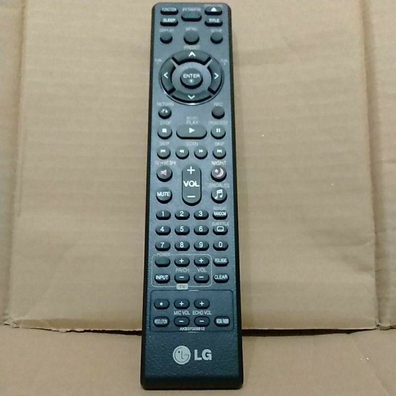 REMOTE REMOT HOMETHEATER LG (DVD BLU-RAY PLAYER COMPATIBLE) SERI AKB ORIGINAL ASLI