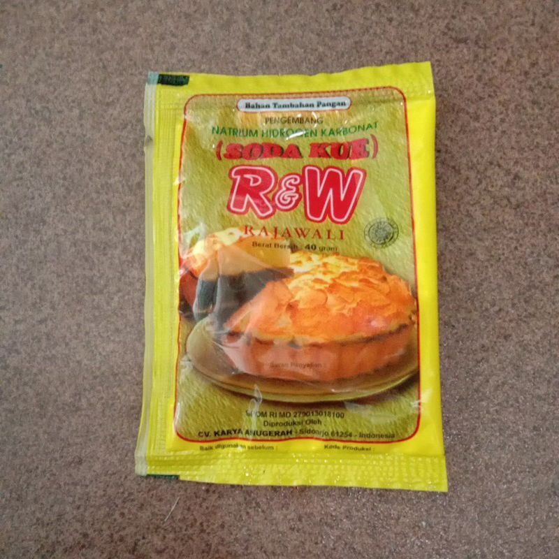 

Soda kue 40 gram merk R&W