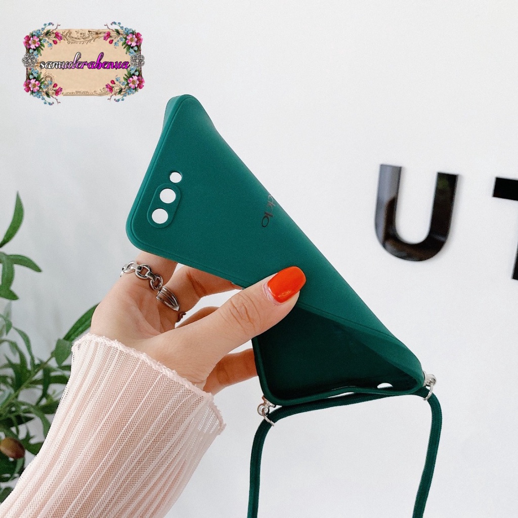 SOFTCASE SLINGCASE ORIGINAL SILIKON PELINDUNG KAMERA OPPO F1S A59 F5 F7 F11 PRO SB2742