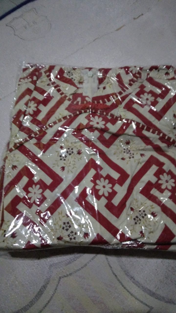 Lufi Dress Standar / Jumbo / Super Jumbo - Dress Batik Wanita Terusan Wanita/ Jony