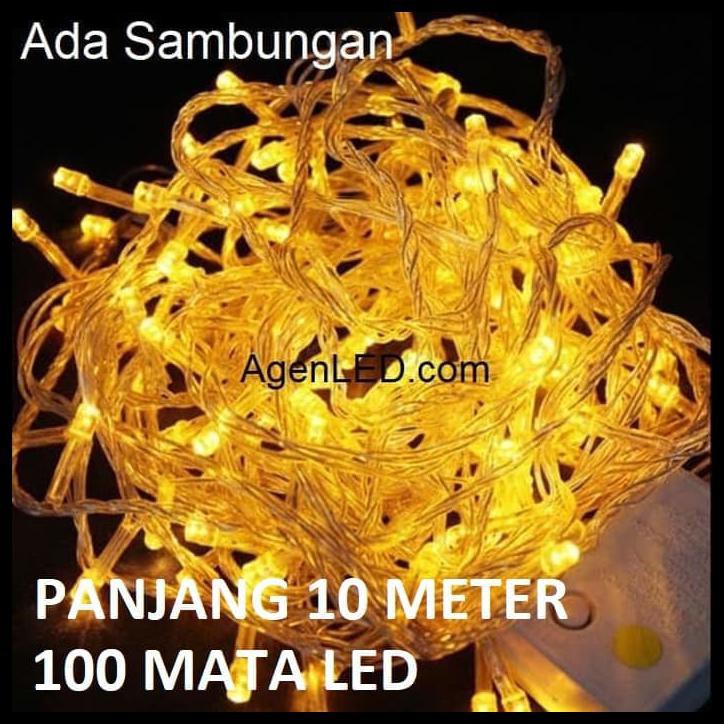 Lampu Tumblr / Lampu Natal LED / Twinkle Light Dekorasi KUNING YELLOW