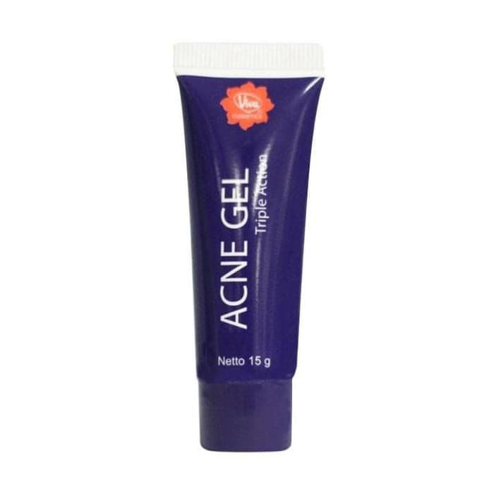 VIVA Acne Gel Triple Action 15g | Gel Jerawat Acne Gel by AILIN