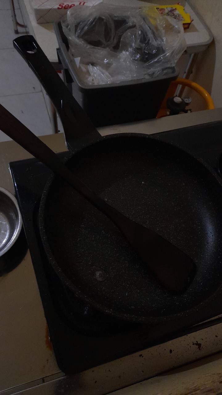 Sunhouse Sbd26 Marble Frypan Anti Lengket Hitam 26 Cm 1 Pcs