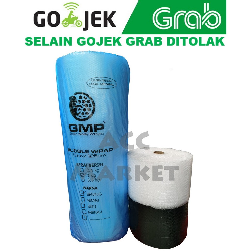 

Bubble Wrap 30cm x 50 Meter Plastik Buble Warna
