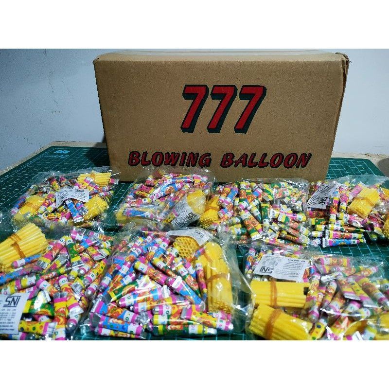 Balon 777 isi 20 Pack (2,000Pcs)