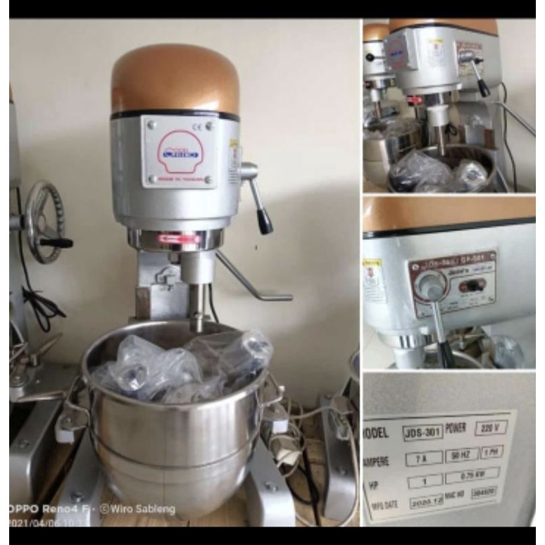 Mixer Good Friend 30 Liter Made in Taiwan JDS301 - Mixer Taiwan JDS 301
