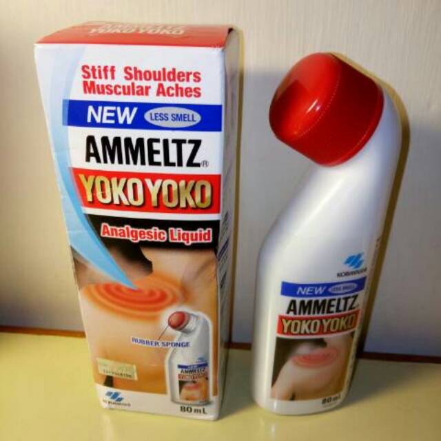 Ammeltz Yoko Yoko Japan Merah 80ml Pereda Nyeri Otot Shopee Indonesia