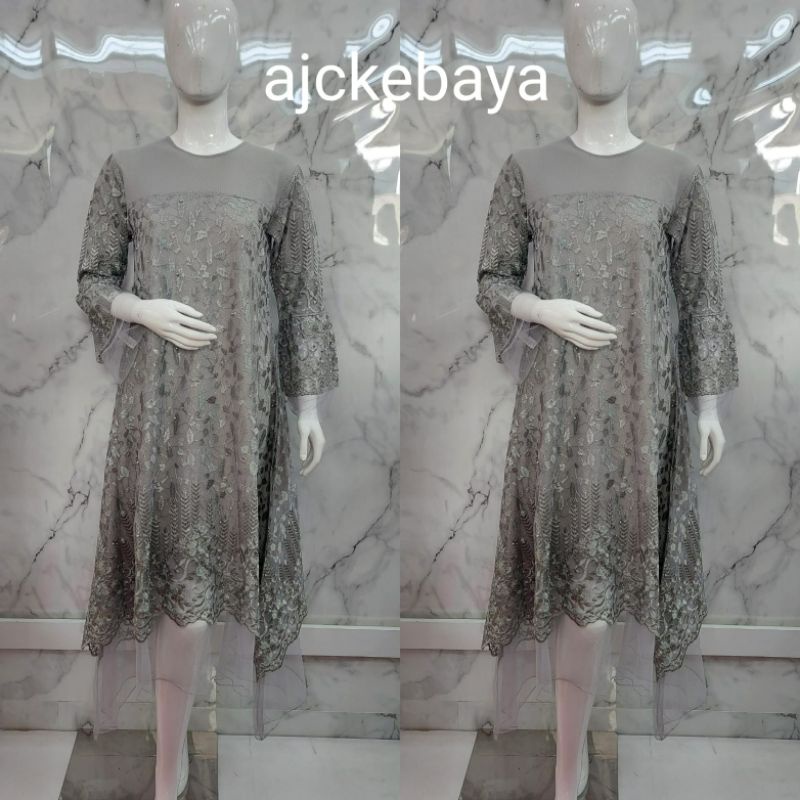 dress / midi dress / dress kondangan / kebaya dress tunangan / dress modren