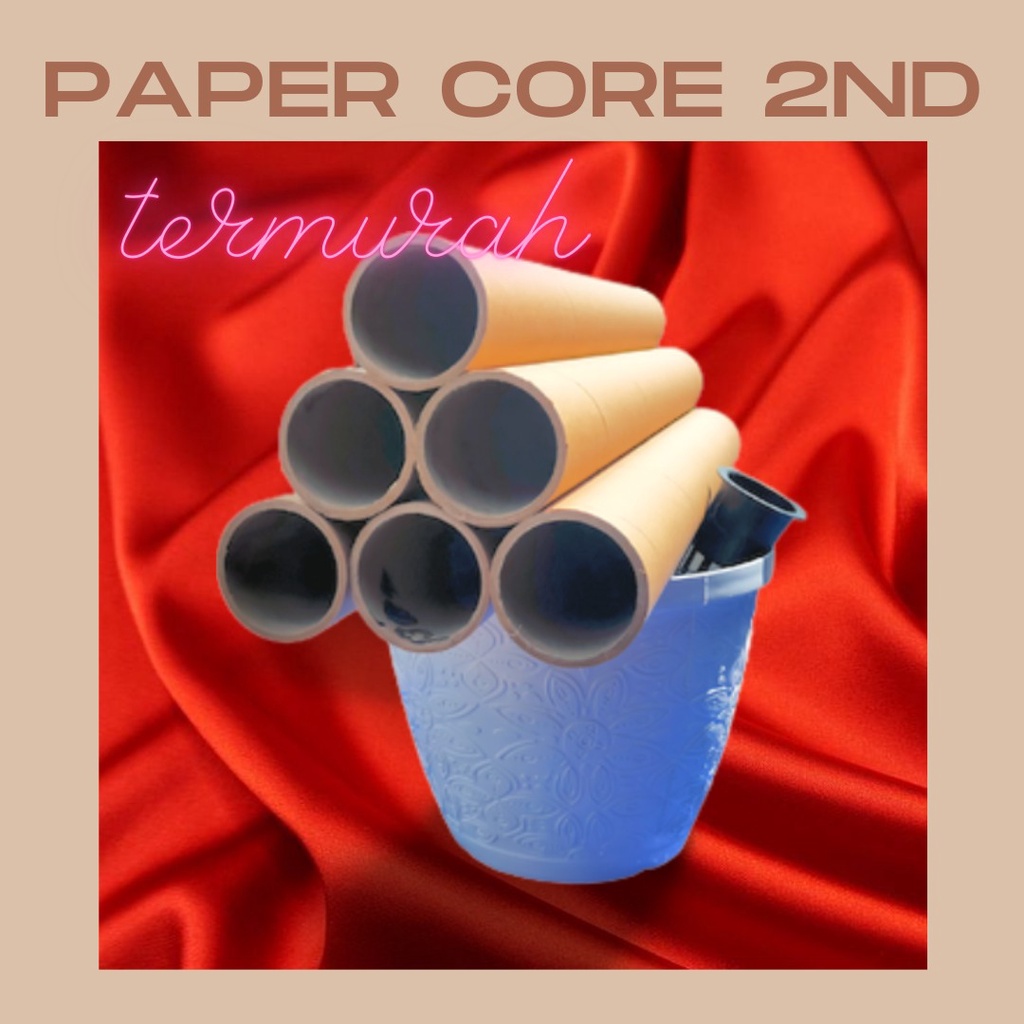 PAPER CORE TEBAL 50 52 cm Tabung Kertas Kardus Selongsong BOBIN CONES