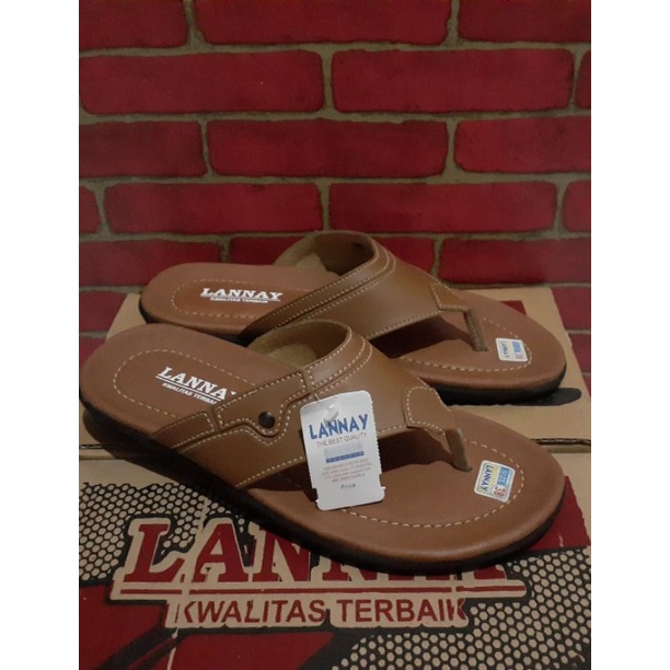 SANDAL PRIA MODEL JEPIT LANNY KWALITAS TERBAIK / SANDAL COWOK MODEL JEPIIT