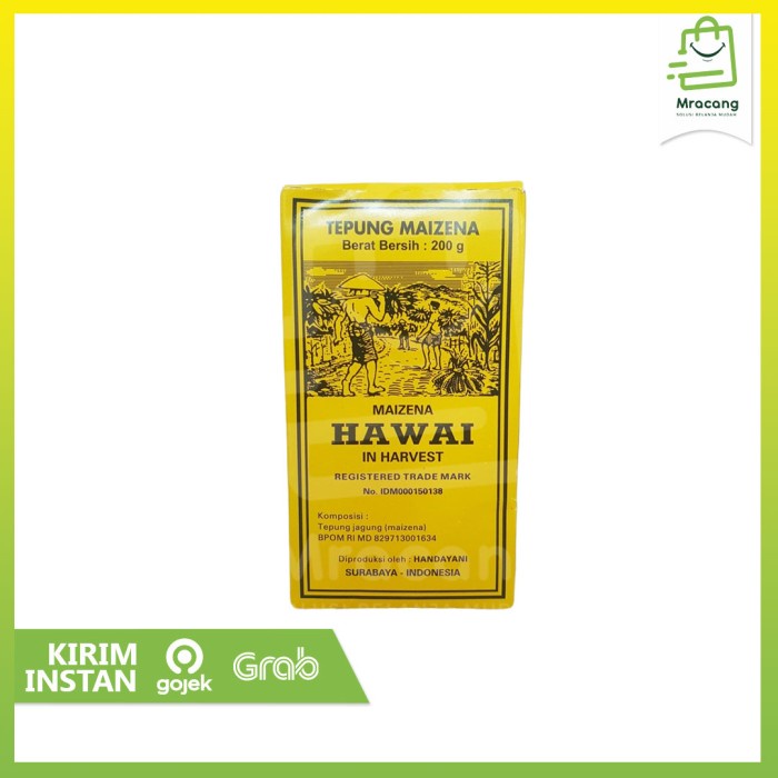 Maizena Hawai 200gram