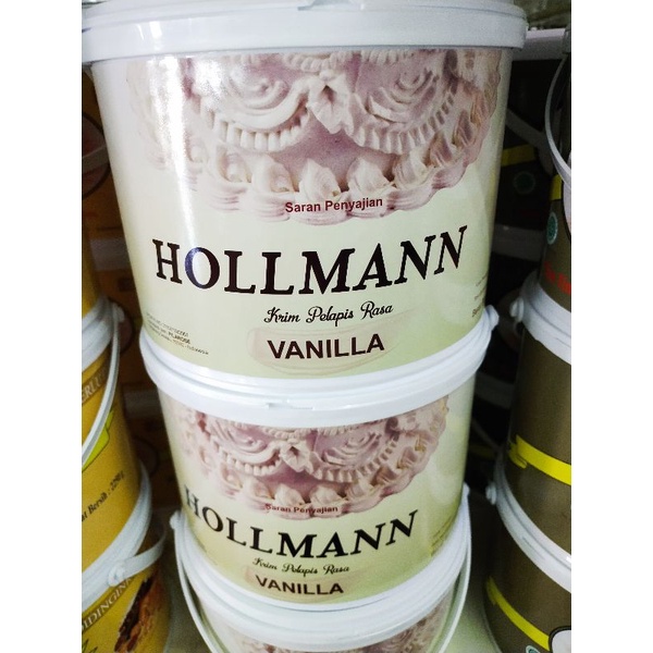 

HOLLMANN 1KG Krim Pelapis Rasa Vanilla Vanila