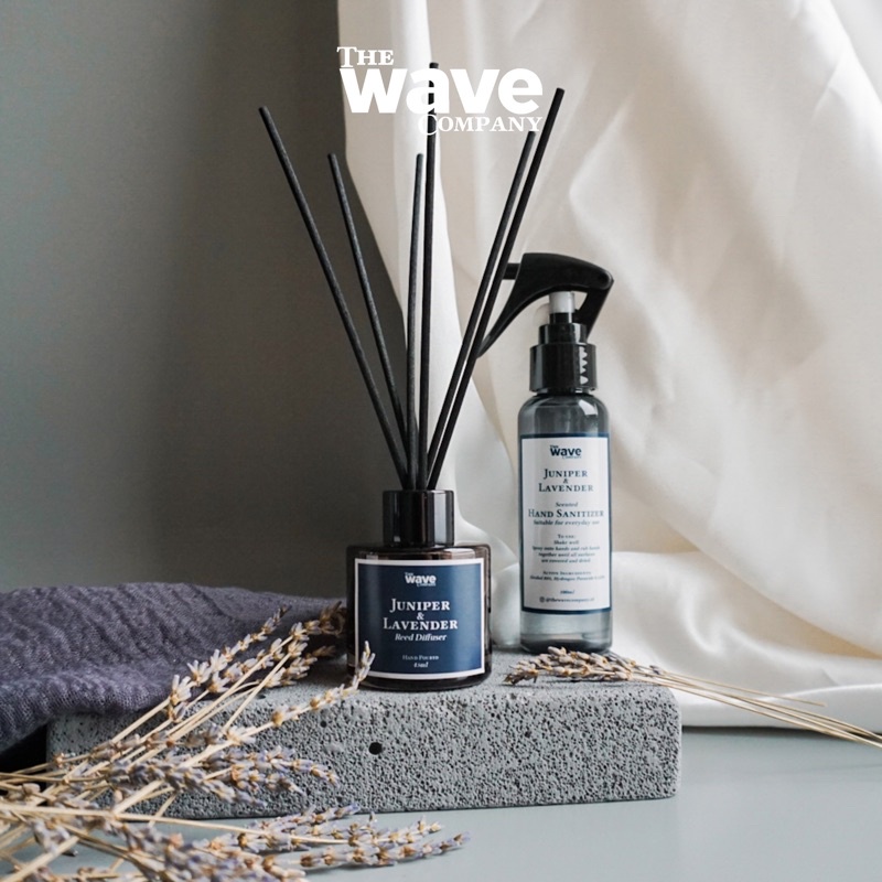 Reed Diffuser (50ml) - The Wave Company-Juniper & Lavender