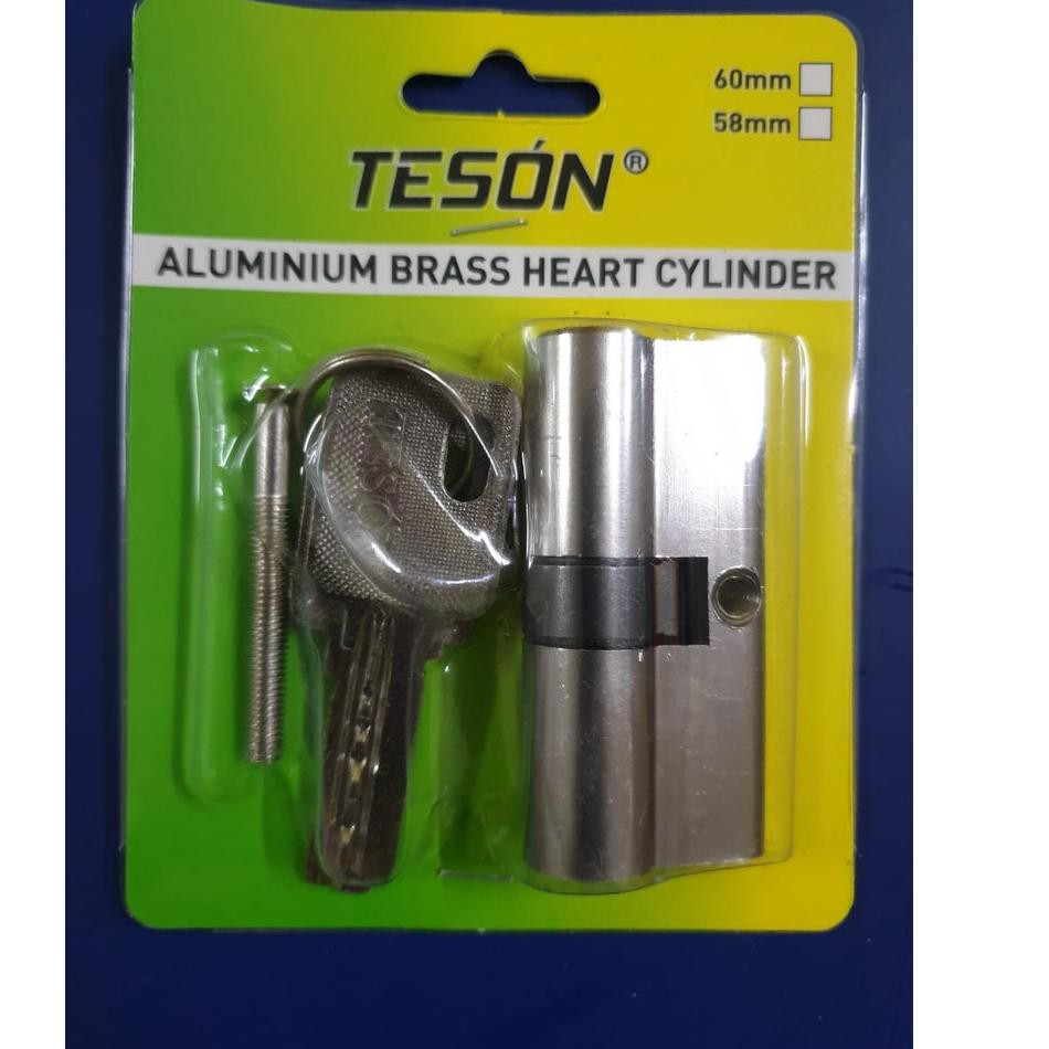 ➮ KUNCI PINTU SILINDER MEREK TESON - KUNCI ALUMINIUM SILINDER ♠