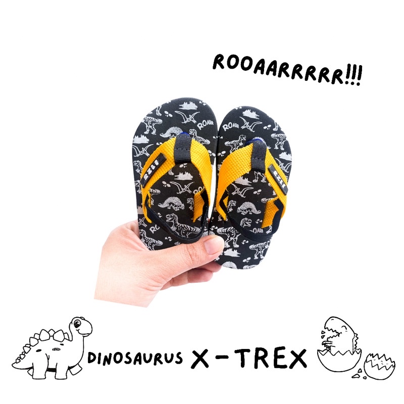 Sepatu Sandal Jepit Anak Bayi Laki Laki Cowok Dinosaurus Sepatu Sendal Anak Bayi Laki Laki Cowok Dinosaurus 1  2 3  Tahun Prewalker Baby