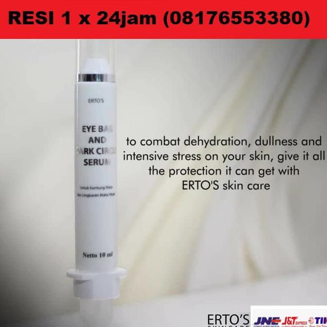 Kualitas Terbaik Ertos Eye Bag Dark Circle Serum Kantung Mata - Skincare Original BPOM CUCI GUDANG