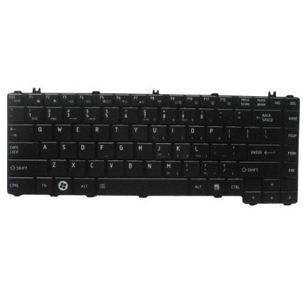 Keyboard Toshiba Satellite L645 L645D L730 L735 L740 L745 Hitam Glossy