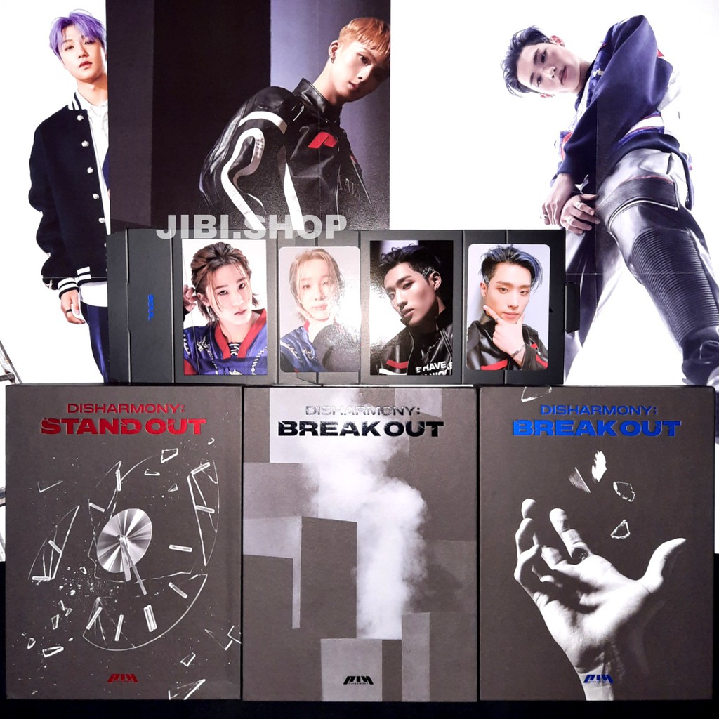 [sharing] p1harmony disharmony stand out break out official album only photocard pc jiung keeho soul