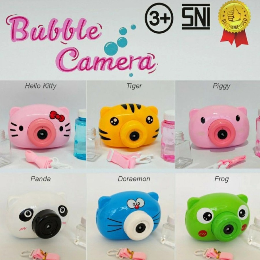 Kamera Bubble Mainan Bubble Camera Mainan Gelembung Elektrik