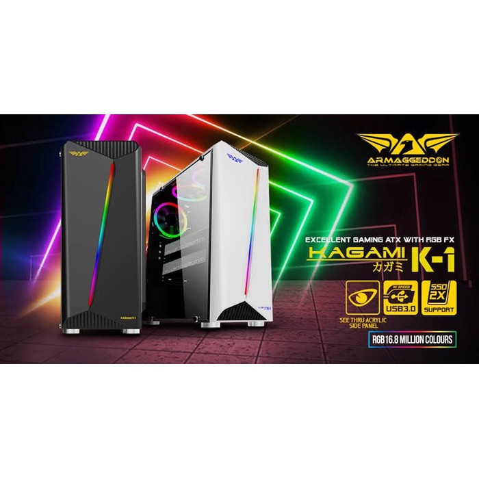 Promo PC GAMING RAKITAN RYZEN 5 1600X ft GTX1060 6GB DDR5 SUPER ULTRA
