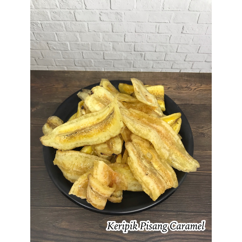 

250 GRAM KERIPIK PISANG CARAMEL KERIPIK PISANG MANIS BANANA CHIPS SNACKY MEDAN OLEH-OLEH KHAS MEDAN CEMILAN MEDAN