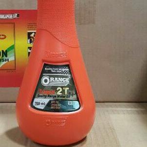 OLI 2T / OLI SAMPING MOTOR 2 TAK QRANGE / ORANGE 2T TROPICAL 700 ML ♣