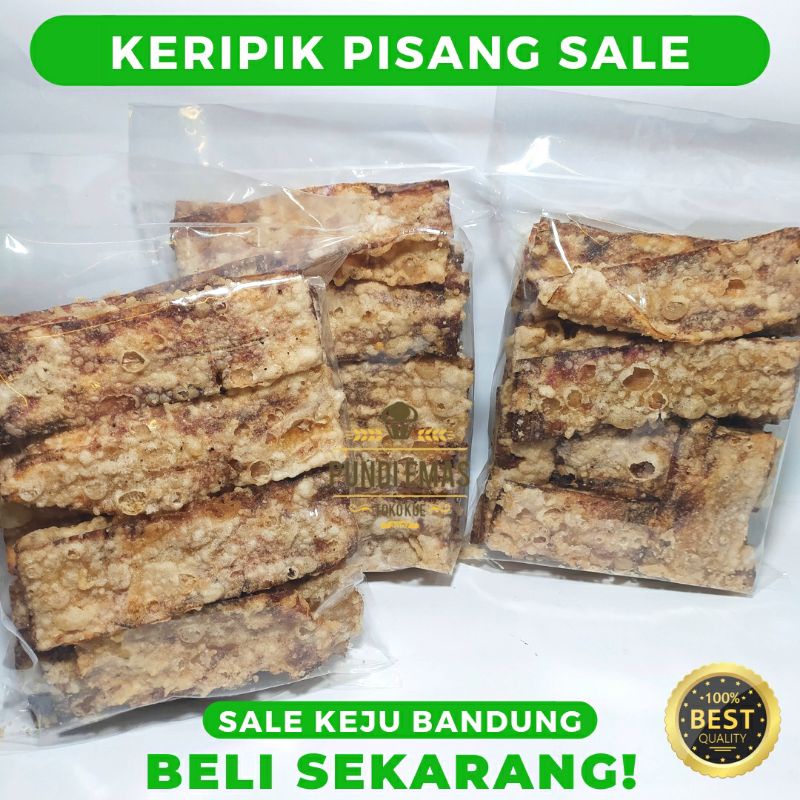 Pisang Sale / Pisang Sale Keju Bandung / Sale Lidah / Pisang Papan / Cemilan Kiloan 250 Gram