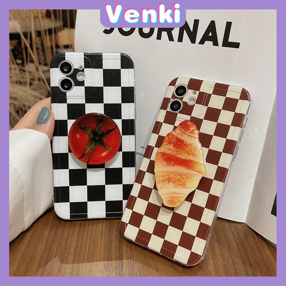 Casing Soft Case Silikon Tpu Transparan + Popsocket Untuk Iphone 13 Pro Max 12 Pro Max 11 Pro Max 7 Plus Xr Xs 11 Pro Max