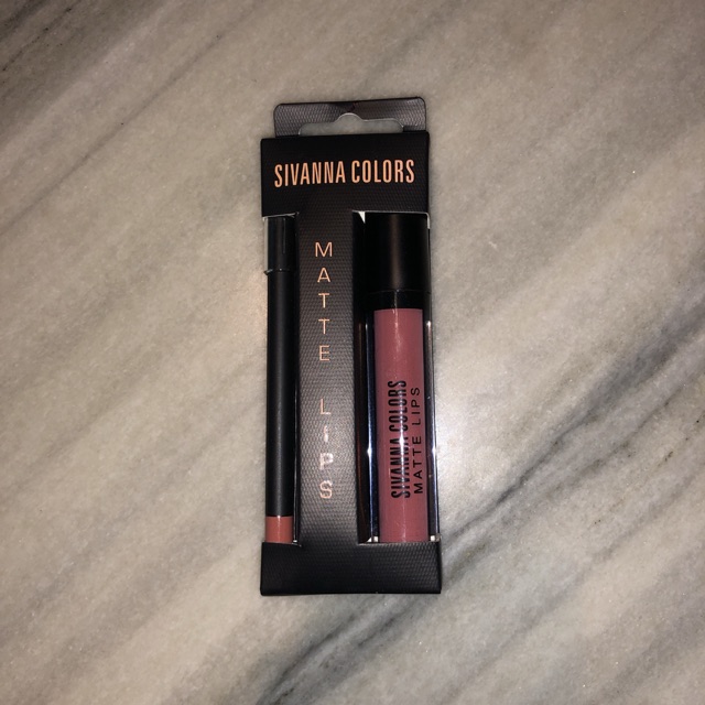 Sivanna colors lip matte & lip liner