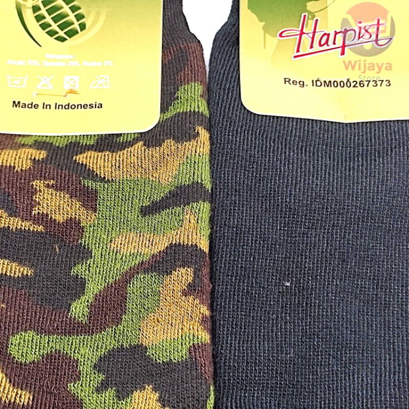 HARPIST Kaos Kaki Tebal PDL Tentara Polisi Tactical Outdoor