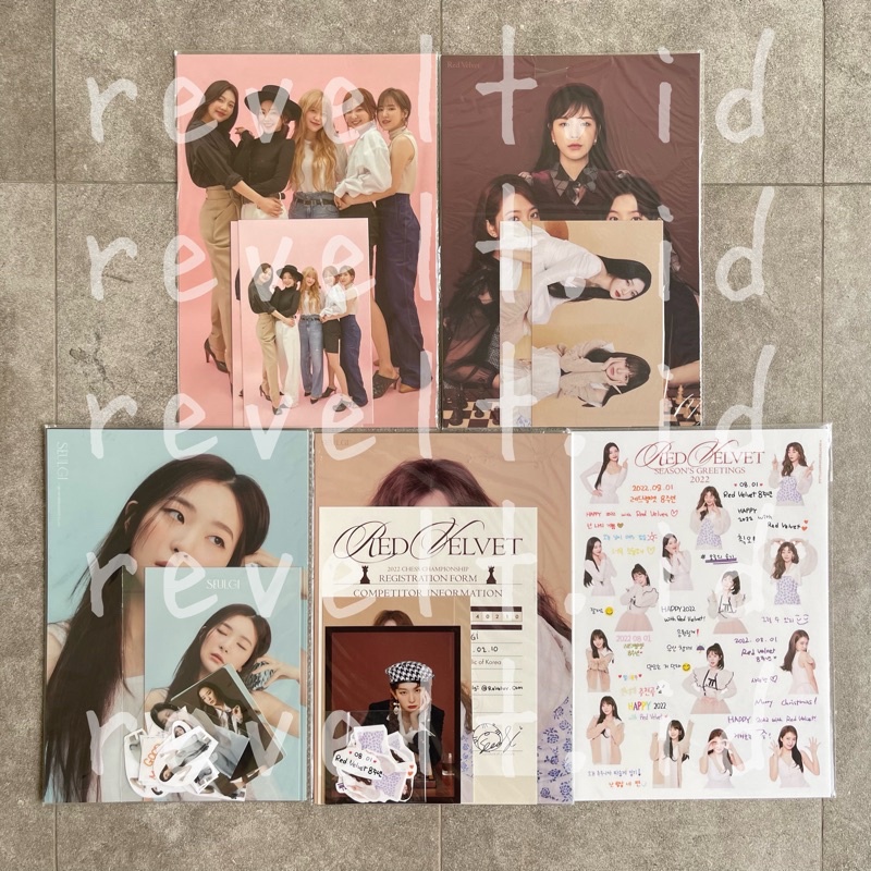 SHARING RED VELVET SEASON GREETINGS SG 2020 2021 2022