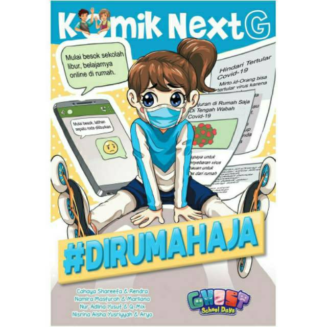 KOMIK NEXT G #DIRUMAHAJA/SURGA DI TELAPAK KAKI IBU/HAFAL QUR'AN (BELI 3 BUKU BONUS HEADSET SAMSUNG)